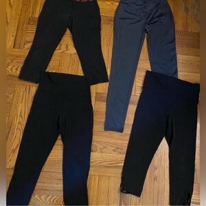 Bundle of 4 basic leggings